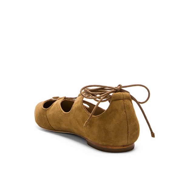 Loeffler Randall Ambra Leather Pointed Toe Flats - Picture 5 of 10